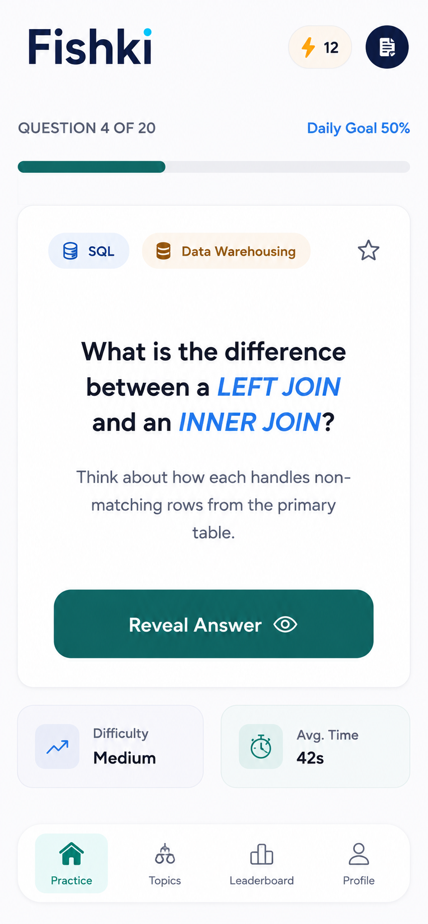 Active learning mode